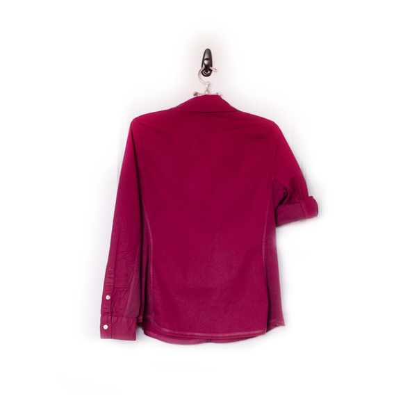 Converse One Star Roll Tab Long Sleeve Red Shirt Size L - Picture 5 of 12